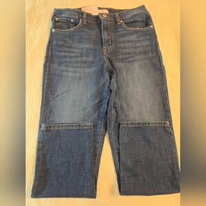 NWT Ella Moss Ladies High Rise Slim Straight Ankle Denim Jeans